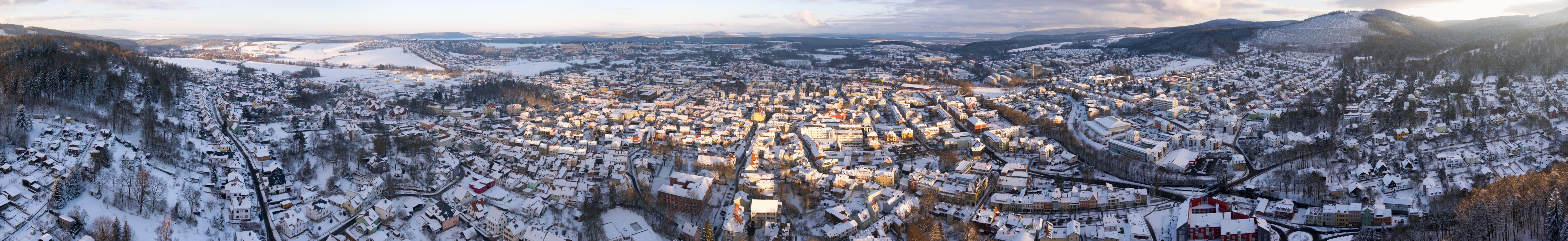 Ilmenau Winterpanorama